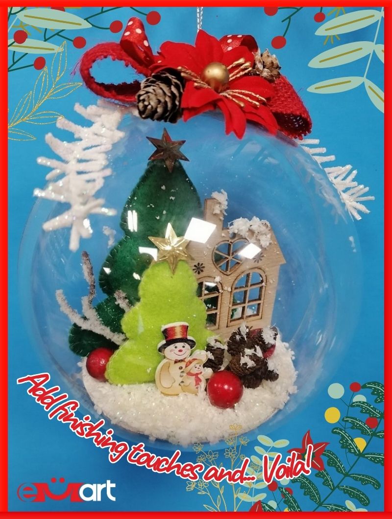 How to make different christmas decorations