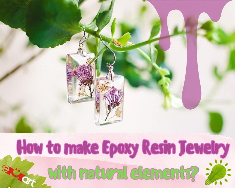 Learn the basics - Casting beautuful epoxy resin jewelry with natural flowers and leaves!