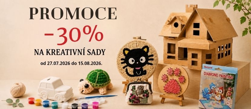 AKČNÍ NABÍDKY Kreativní DIY sady
