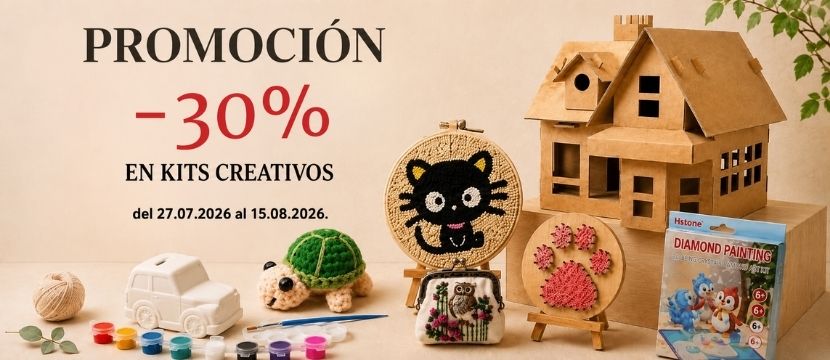 PROMOCIONES
Kits creativos DIY
