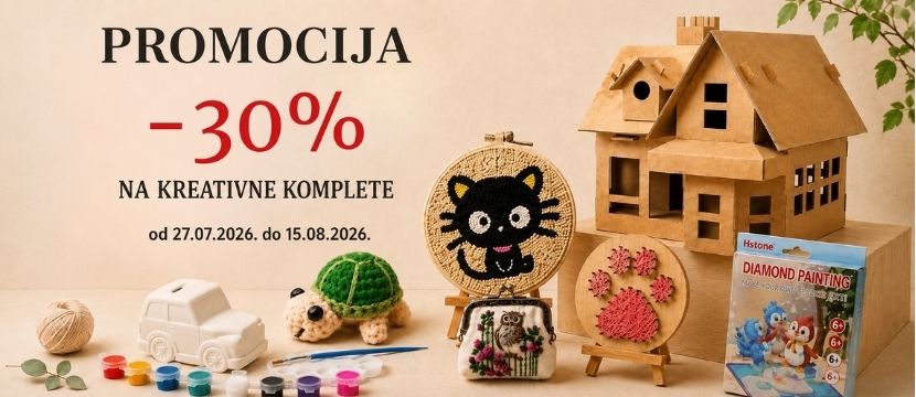 AKCIJE Kreativni DIY setovi
