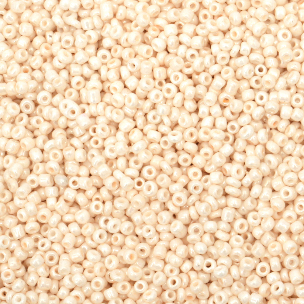 Glass Seed Beads / 2 mm / Ceylon Peach - 50 grams