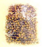 Jewelry Crimp Beads, 2.5x1.3 mm color chrome -200 pieces