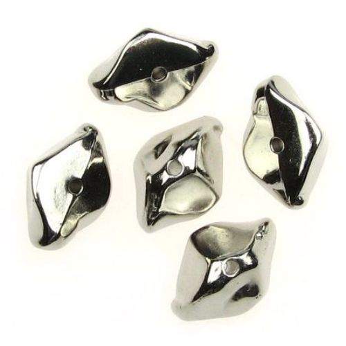 CCB Bead, Abstract Shape, 9x18 mm, Hole: 2 mm - 20 grams ~ 22 pieces