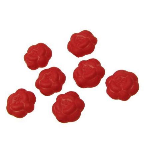 Floare solida mat gaură de 11x6 mm 2 mm -50 grame