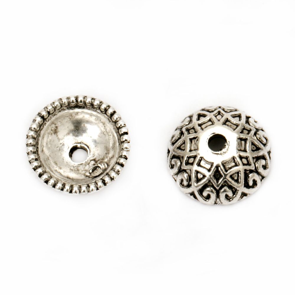 Jewellery bead caps  15 x 6 mm