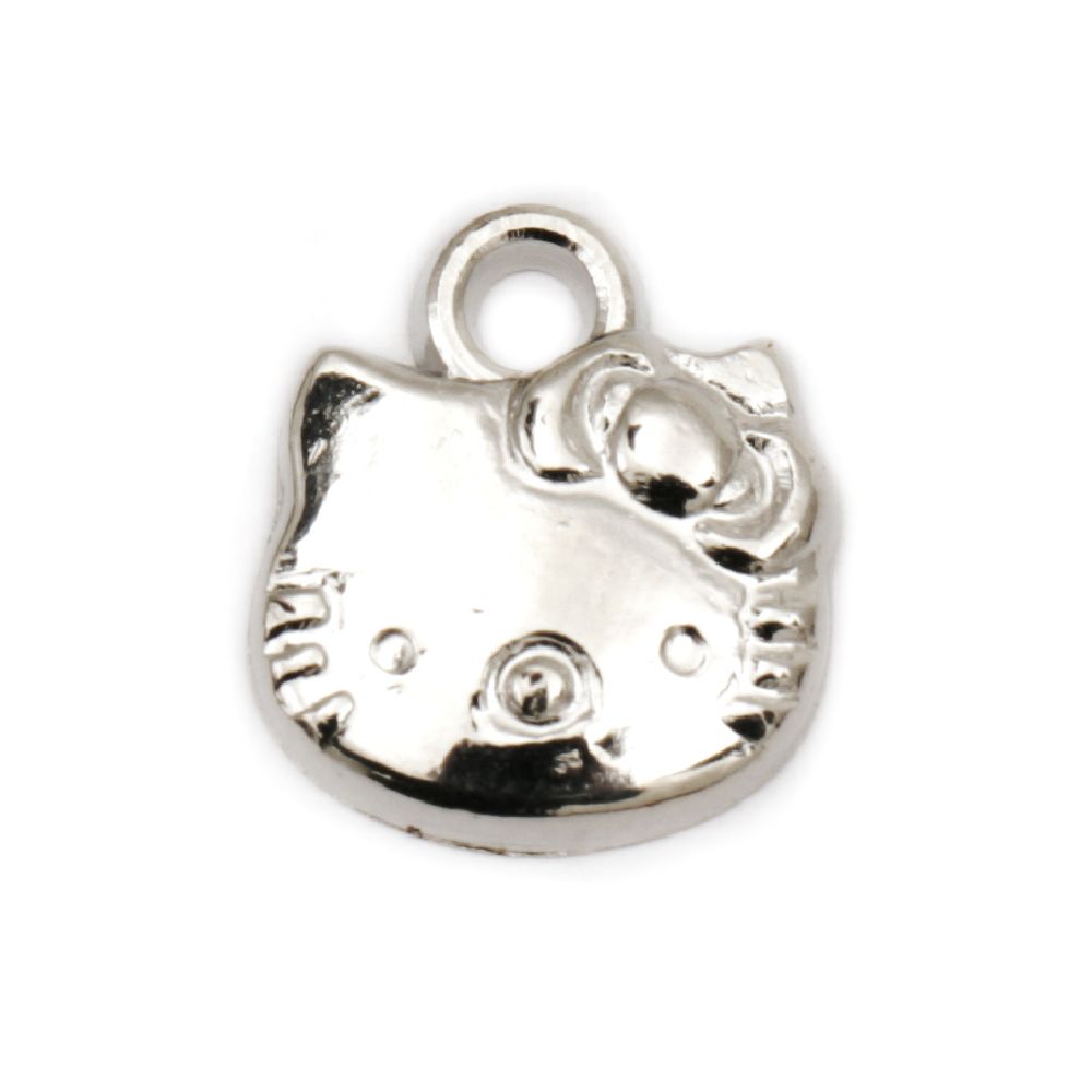 Jewellery charm cat CCB 11 х 13 x 2 mm