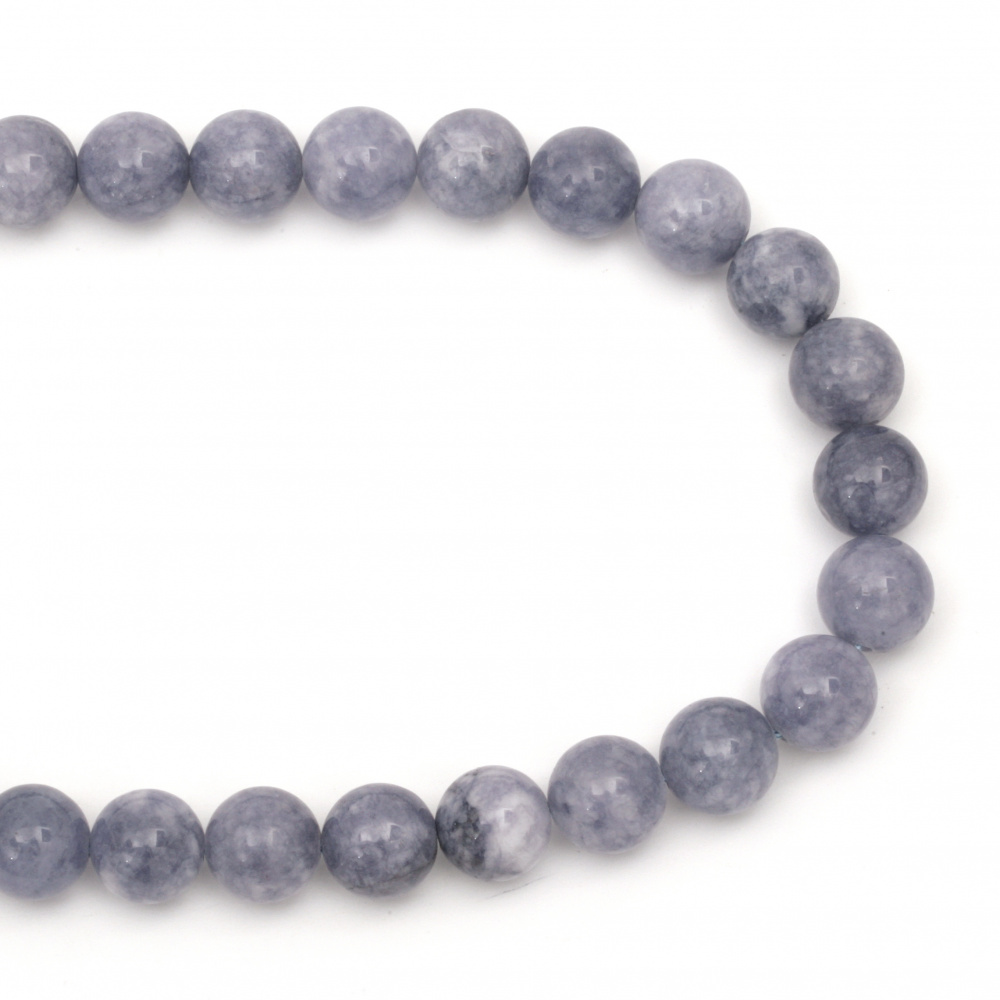 AQAMARINE Round Gemstone Beads Strand 12mm, ~ 32 pcs
