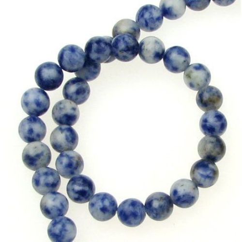 Gemstone Beads Strand, Sodalite, Round, 6mm, ~60 pcs
