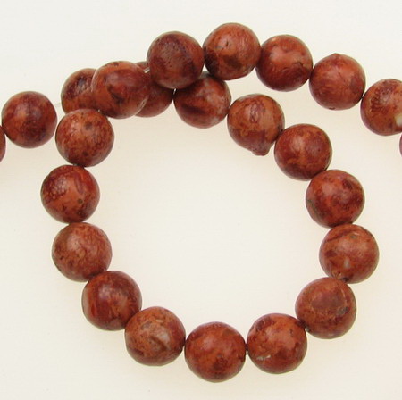 String beads semi-precious stone YASPIS ball 8 mm ~ 48 pieces