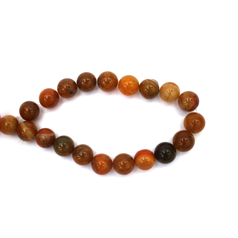 String margele piatră semiprețioasă AHAT dungi culori asortate țiglă 25x18x7 mm ~ 20 bucăți