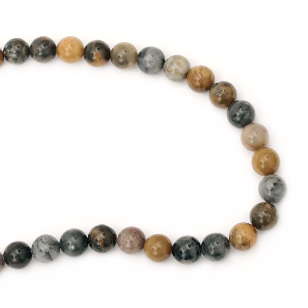 String beads semi-precious stone JASPER ball 12 mm ~ 32 pieces