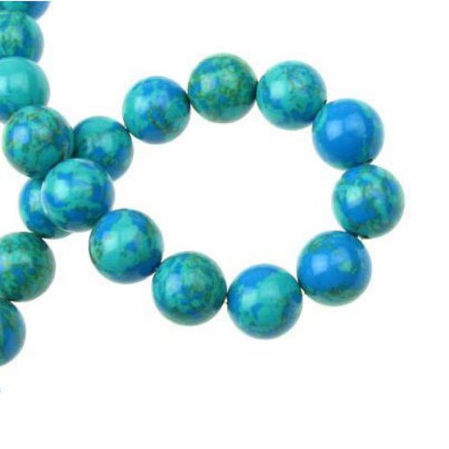 38pcs Beads 1 strand Glass Beads 10MM 006