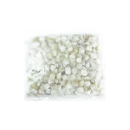 Margele sidefate 6 ~ 8x8 ~ 10x7 ~ 10 mm gaură 1 mm alb -50 grame