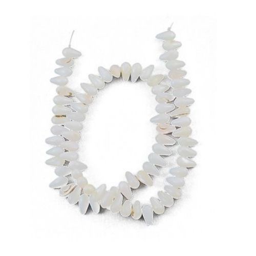 Mother-of-pearl beads  10 x 5 mm