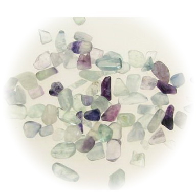 Natural FLUORITE Gemstones, no hole 5 ~ 8 mm - 50 grams