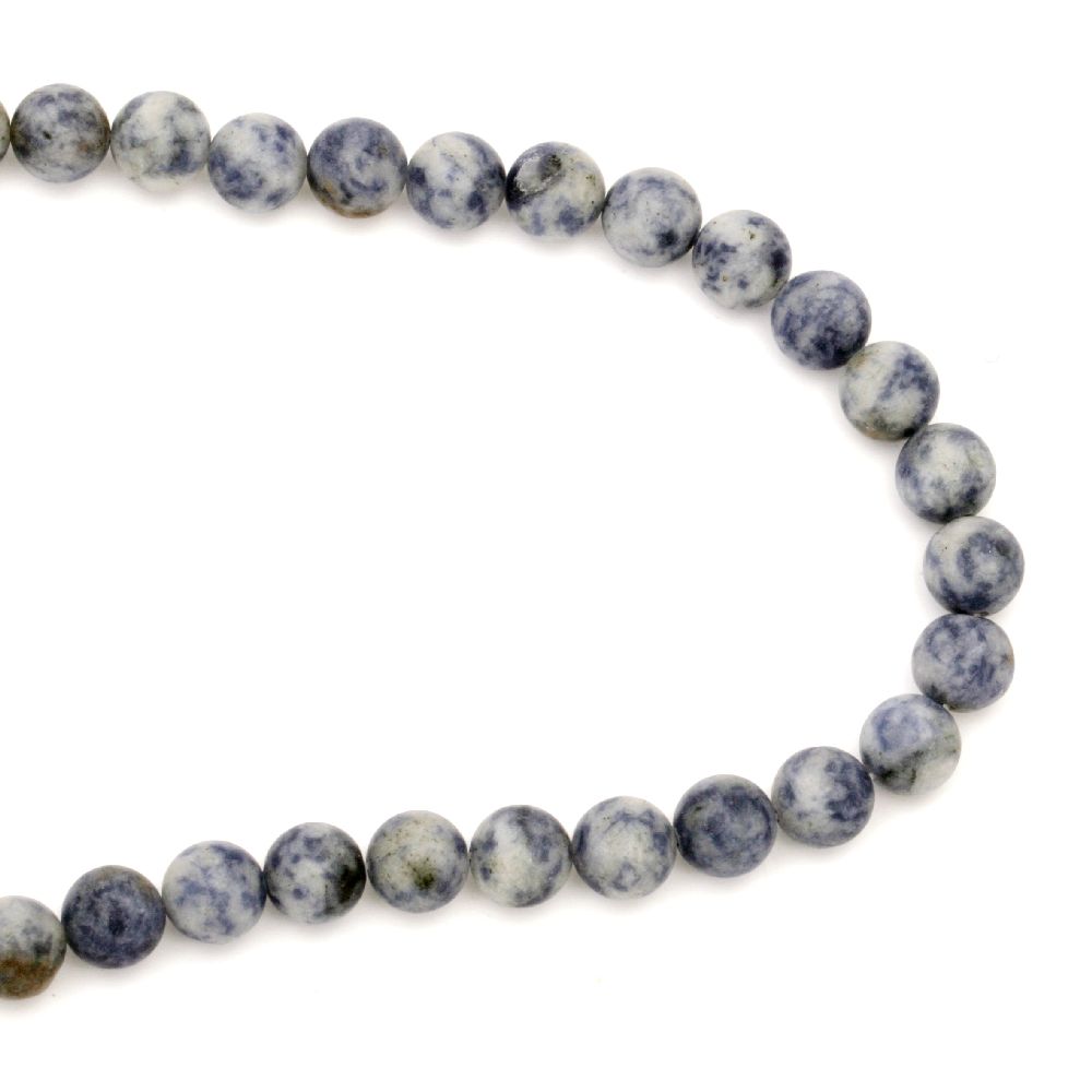 Naturale SODALITE Roun Beads Strand, Frosted10 mm ~ 38 pieces