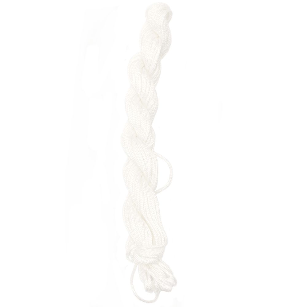 Polyester White Cord / 2 mm ~ 10 meters