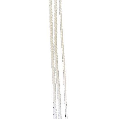 White Cord for Handmade Martenitsi, Jewelry and Craft / 2 mm - 50 meters