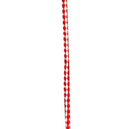 Round MARTENITSA Cord (G1-15), Rhomboid Knit / 5 mm - 50 meters