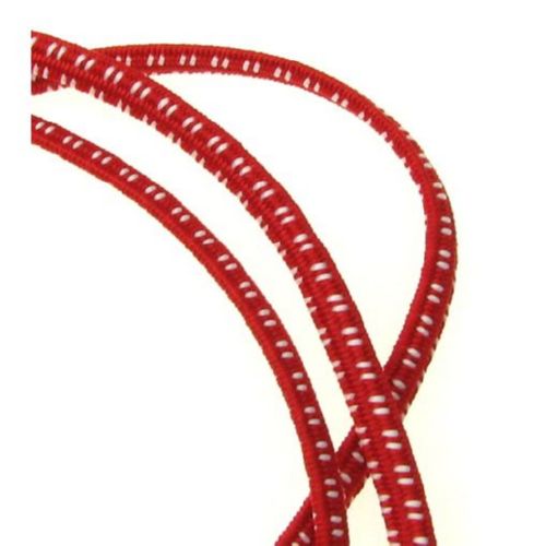 Red-White Band for MARTENITSAS / 4 mm, K -30 meters