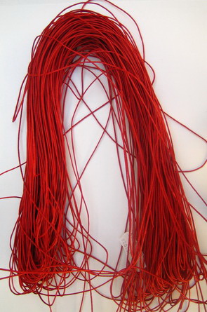 Коллосан шнур 1 мм червен -50 метра