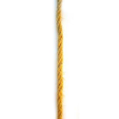 Κορδόνι γιούτα 4 mm τρίκλωνο -100 μέτρα