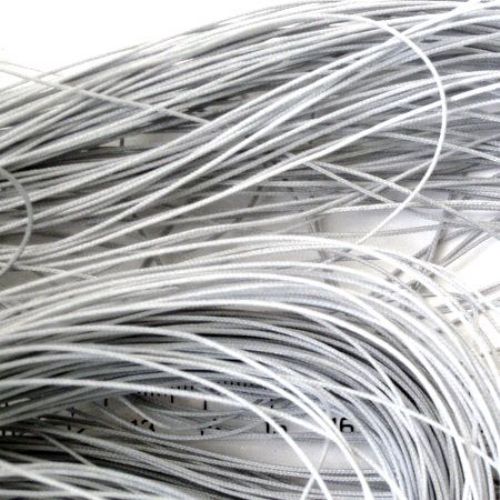 Polyester cord with cord base 0.8 mm gray -90 meters