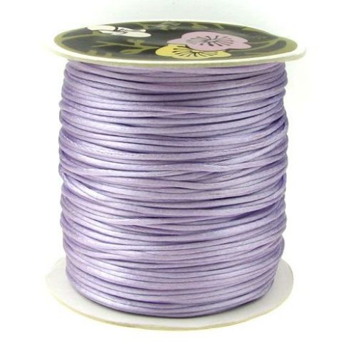 Snur poliamida strălucitor 1 mm violet ~ 80 metri