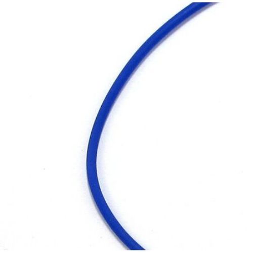 Κορδόνι σιλικόνης 2 mm μπλε -5 μέτρα