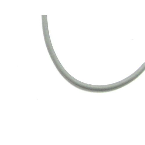Sillicone Rubber Cord, 2 mm gray light -5 meters