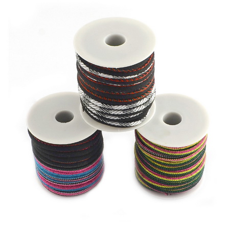 Textile cord 6 ~ 7 mm round -1 meter