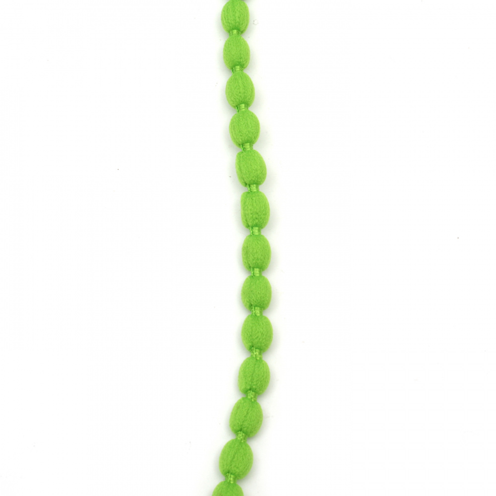 Полиестерен шнур 10 мм зелен -5 метра