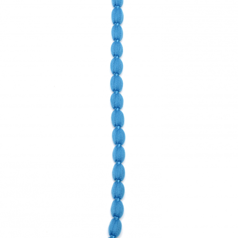 Snur  poliester 10 mm albastru -5 metri
