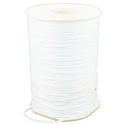 Cord polyester 1.5 mm white ~ 10 meters