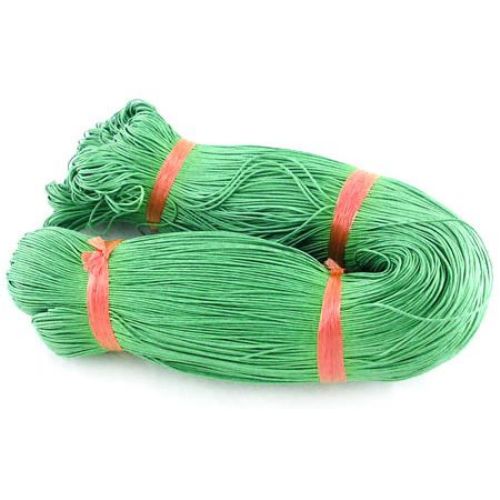 Памучен колосан шнур/конец/ 1 мм зелен ~76 метра