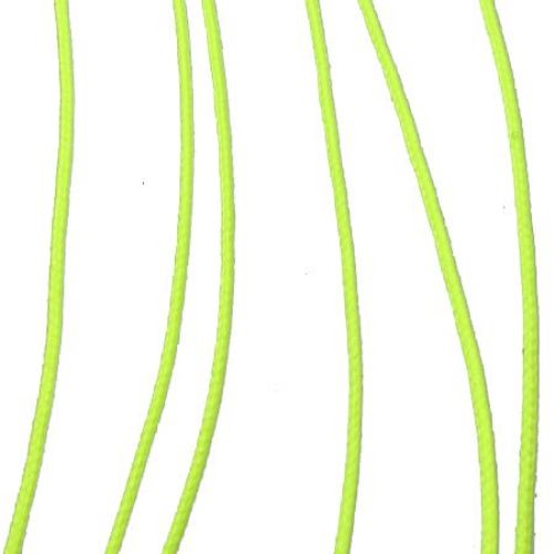 Polyester jewellery cord 0.8 mm,green