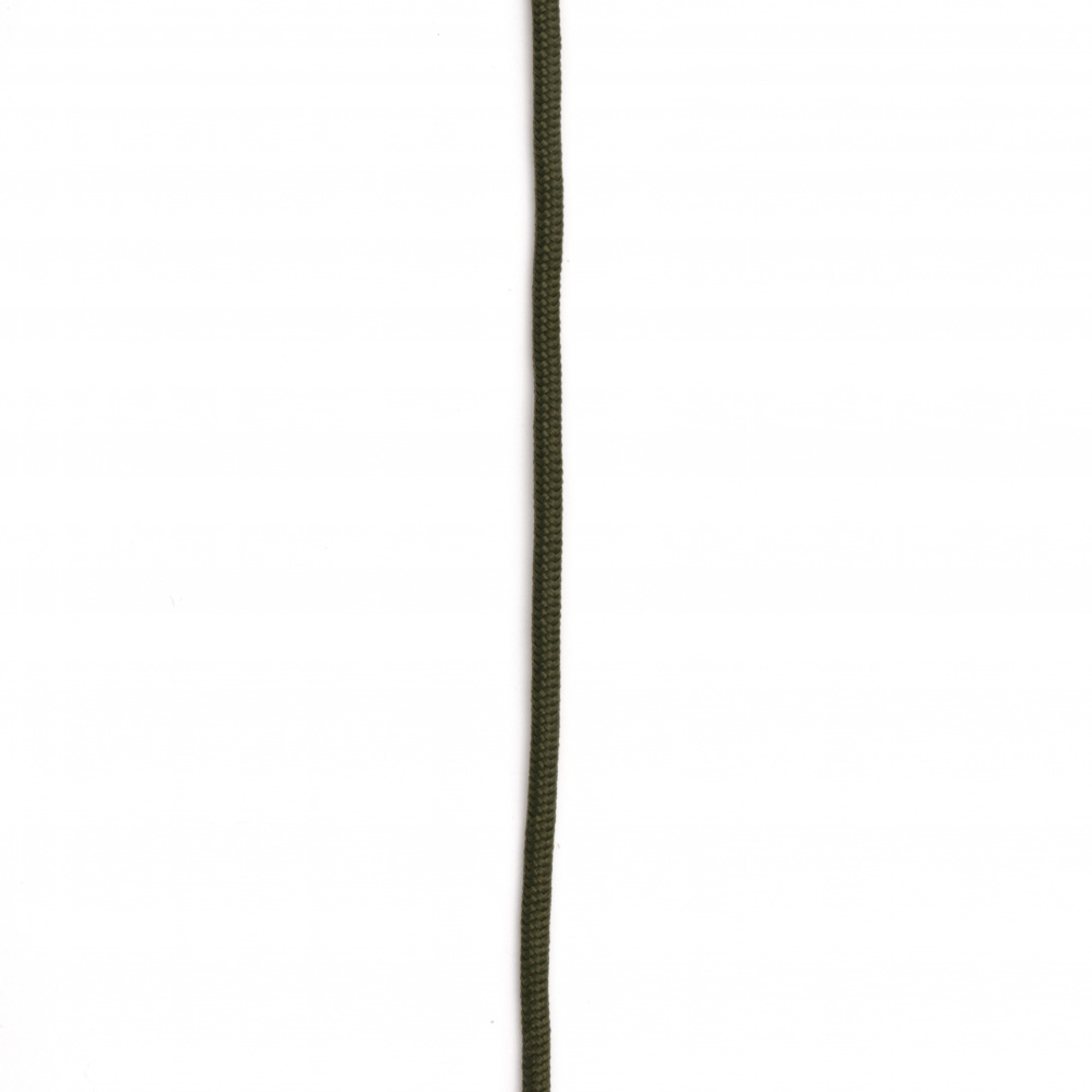 Paracord / frânghie de parașută / 3 mm culoarea verde măslin - 1 metru