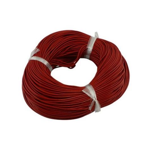 Jewellery leather cord 2.5 mm x 1 m