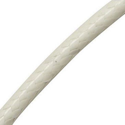 Cotton cord Korea 1.5 mm white -1 meter