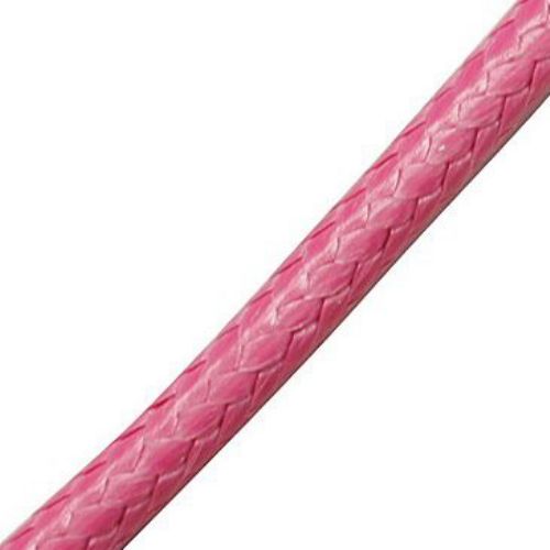 Cotton cord Korea 1.5 mm pink -1 meter