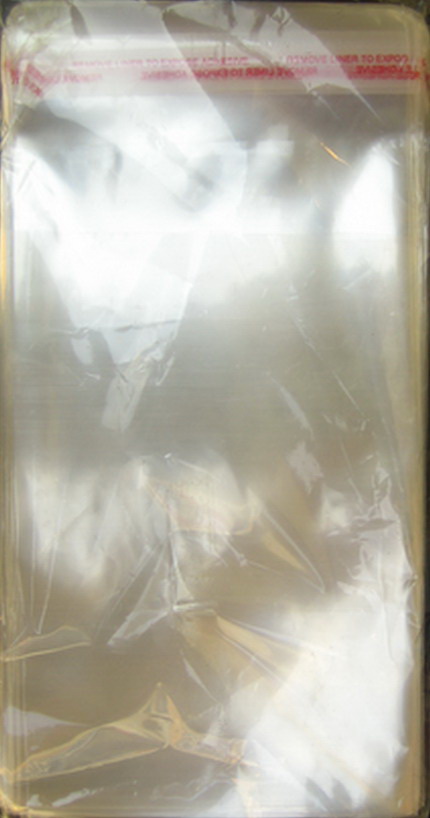 pliculet de celofan 12/20 capac adeziv de 4 cm -100 bucăți