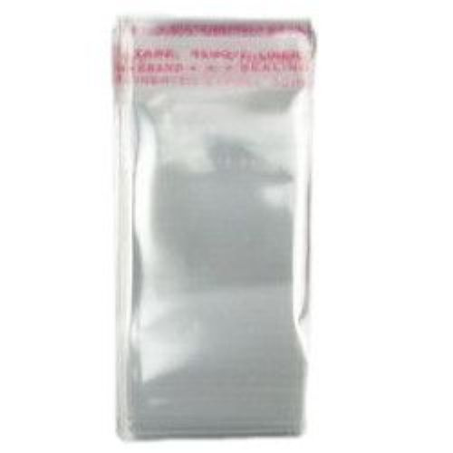 Σελοφάν σακουλάκι 6,5 / 10+ 3 cm αυτοκόλλητο καπάκι -200 τεμάχια