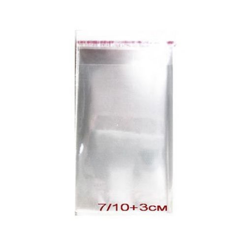 Cellophane envelopes  7/10+3 cm