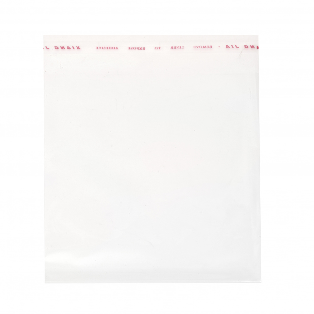 Cellophane bag 14/15 3cm Self-Adhesive 200 pieces