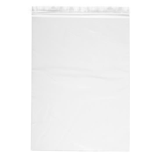 Polyethylene Bag 25/17 cm with zip (channel) thickness 0.05 mm - 10 pieces