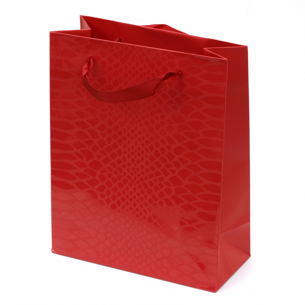Gift Bag 196x246x88 mm Red