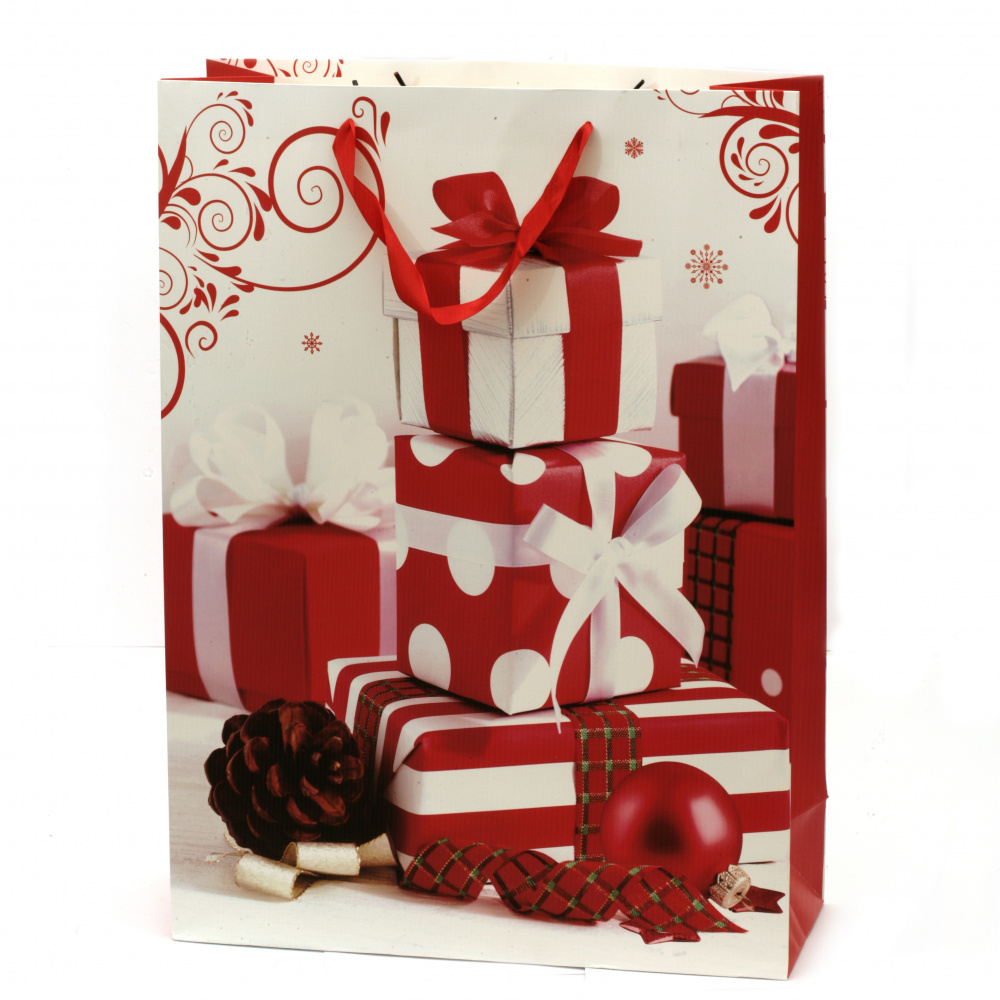 pungulita  cadou din carton 40x55x15 cm Crăciun asortat