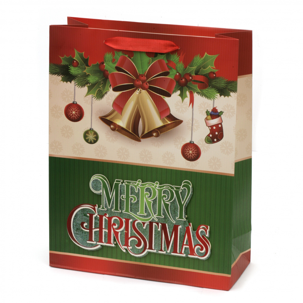 pungulita  cadou din carton 30x41x11 cm Crăciun ASSORTIT 3D