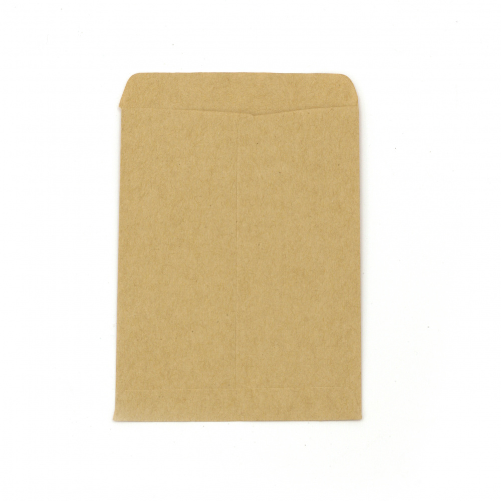 Craft Paper Bag with a Cover, 12x9 cm, Cover: 1.8 cm -10 pieces